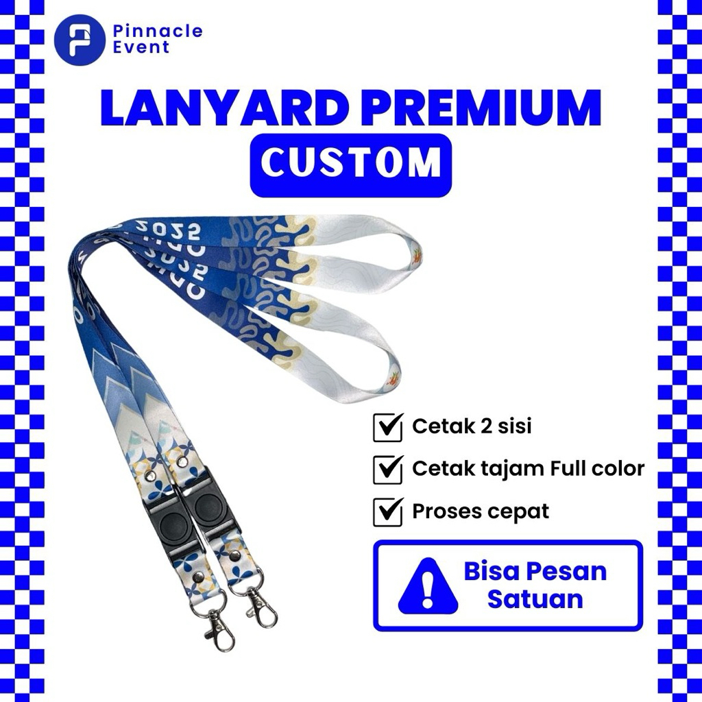 

Paket Lanyard Premium|Bisa Pesan Satuan & Grosir