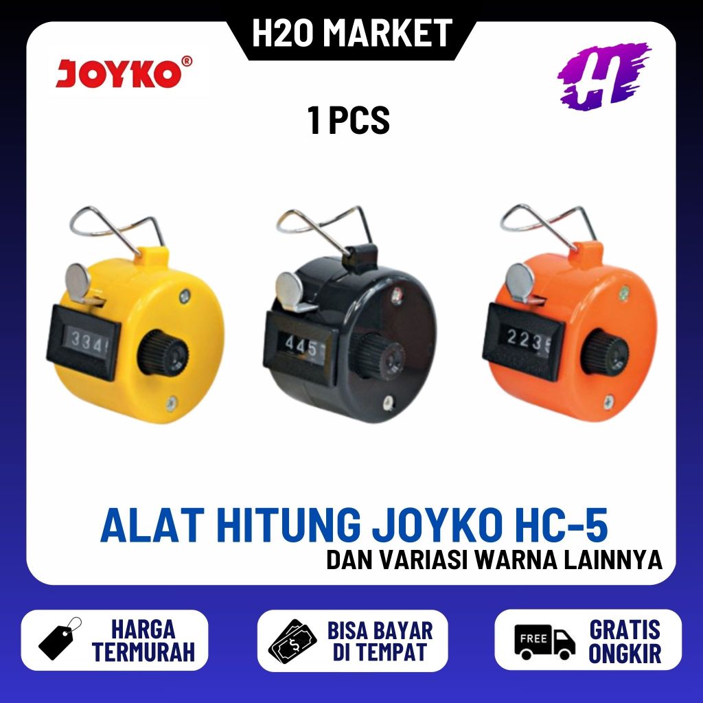 

❤️H2O❤️ JOYKO HAND COUNTER HC-5 ALAT HITUNG JOYKO HC5 HC-5