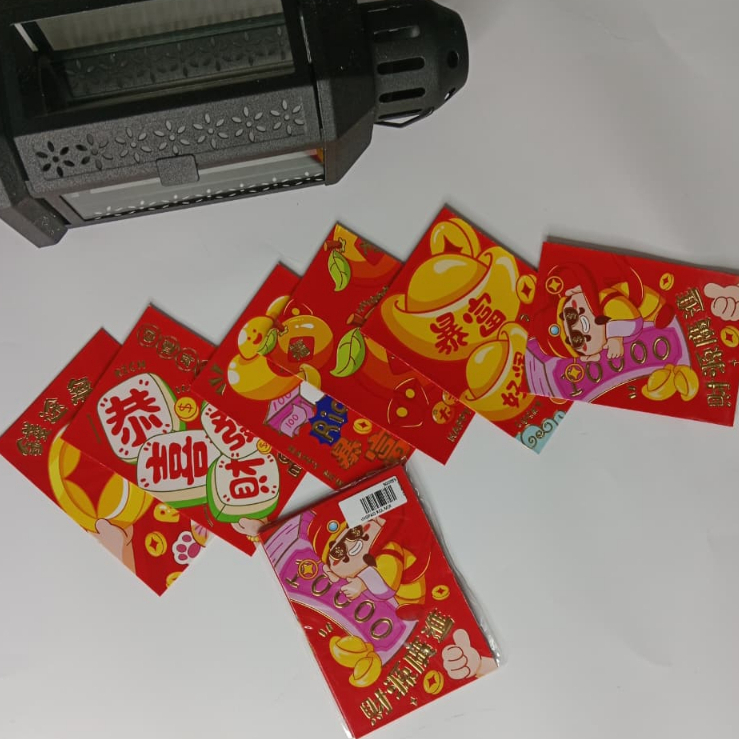 

Angpau Imlek Kotak Panjang Berbagai Macam Gambar Yang Lucu /ANGPAO KCL MIX[5000555]