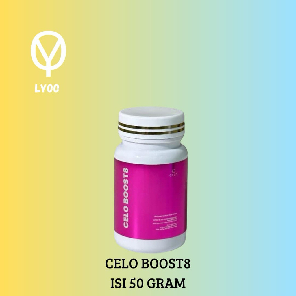 

CELO BOOST8 LEMON POWDER DRINK 50 GRAM