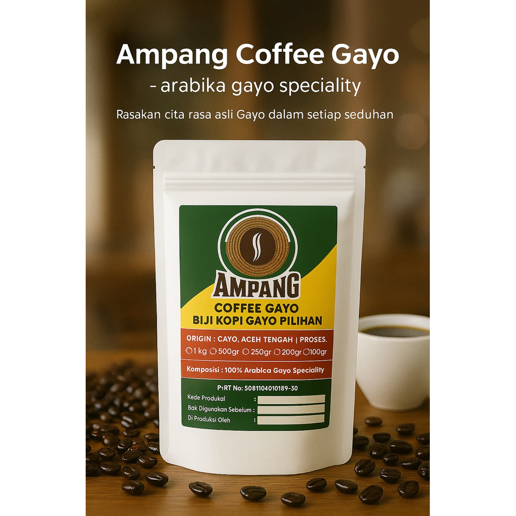 

KOPI ARABIKA GAYO SPECIALTY 1 KG