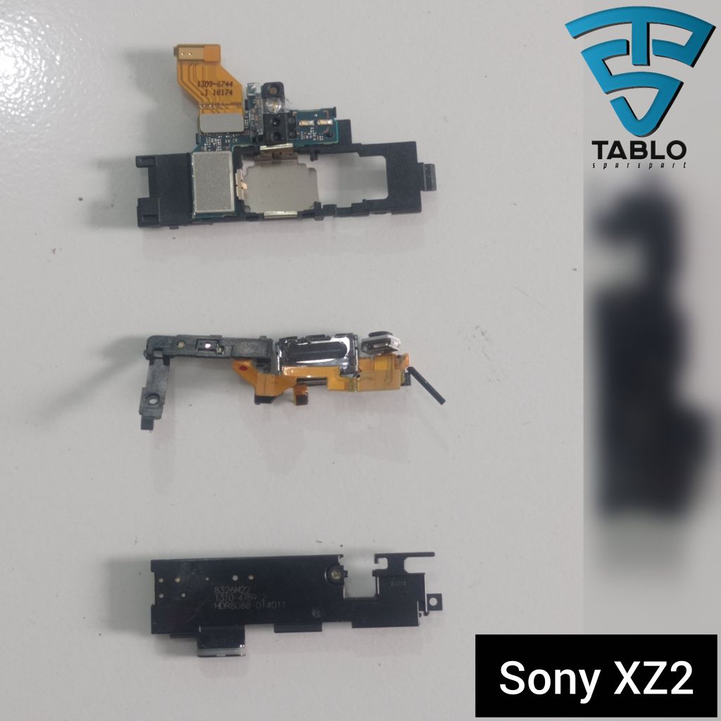 fleksibel flash speaker atas bawah sony xperia xz2 ori copotan hp