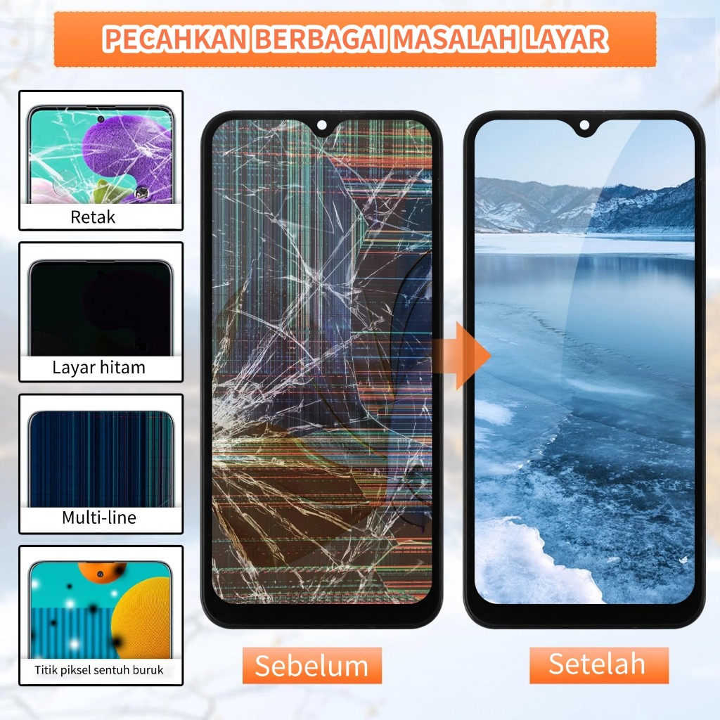 Pestakilau For Lcd Samsung A10 Original 100% Samsung A10 M10 A105 M105 Fullset Universal Layar Hp