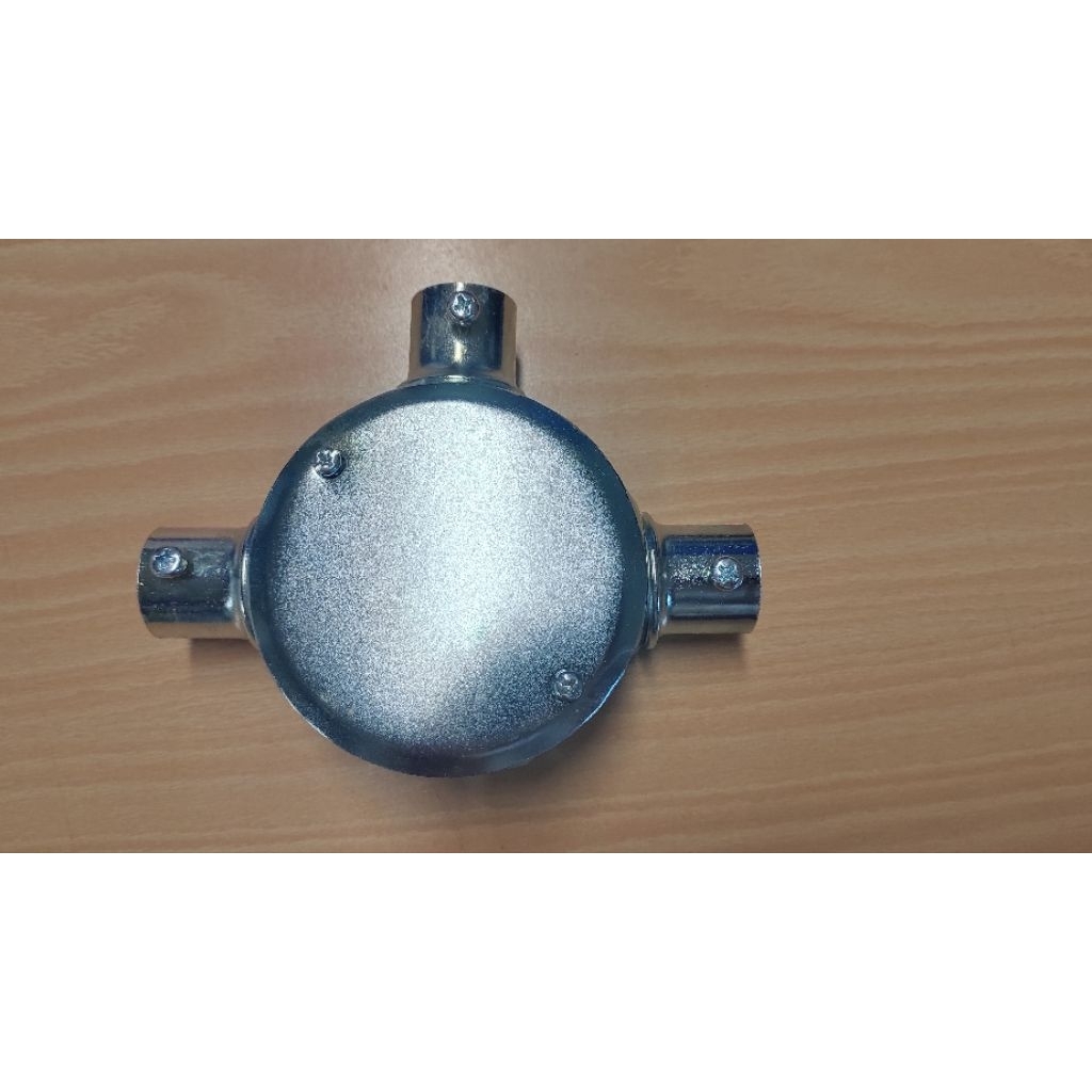 T dus ,tdus circular box steel besi cabang 3 E19