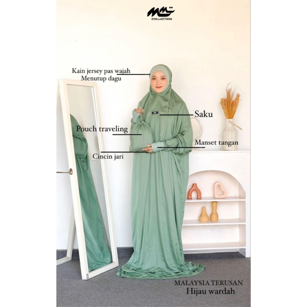 mukenah dewasa, mukenah melayu, mukenah  dewasa polos, mukenah viral, mukenah adem, bahan Rayon