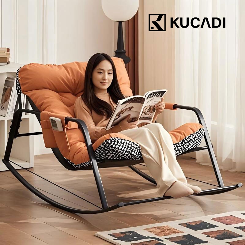 KUCADI [Pengiriman Dari Medan ] Kursi Goyang Double Kursi Santai Kursi Malas Kursi Sofa Malas Kursi 