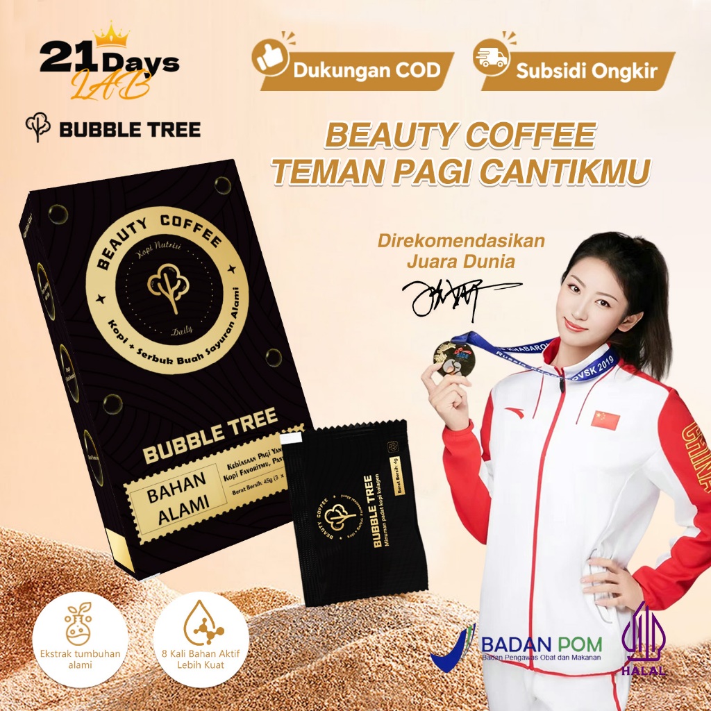 

21Days Coffee Beauty Coffee – Kolagen – Rekomendasi Juara Olimpiade