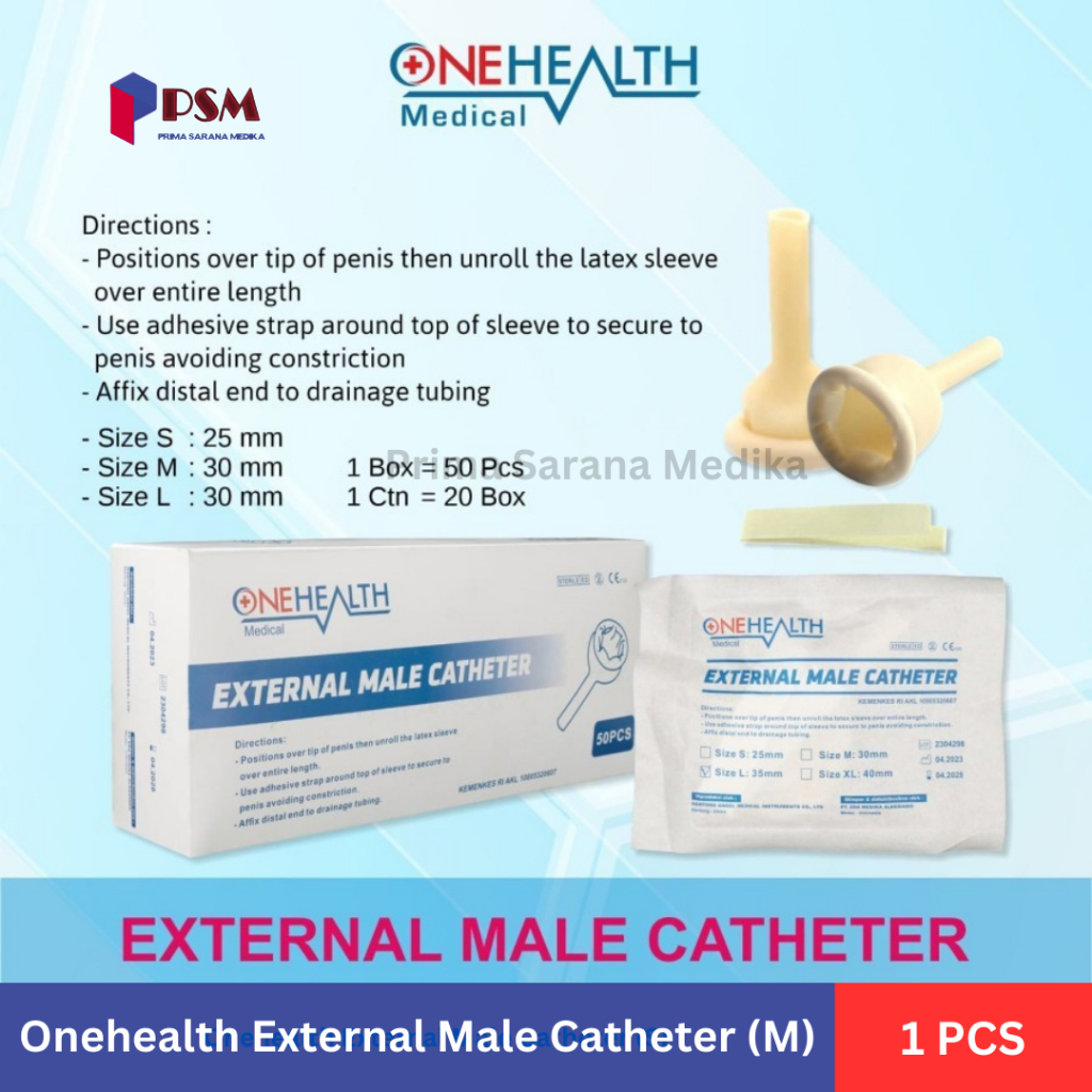 Condom Catheter M - Gea / External Male Catheter Kondom Kateter