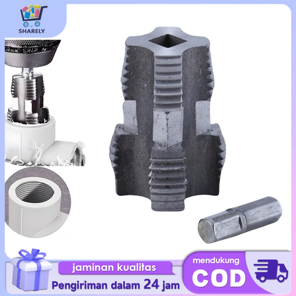 Alat Senai Pipa 4 Titik 6 Titik Pipa Threader Pembuat Senai Ulir Maker Senai Drat Pipa PVC