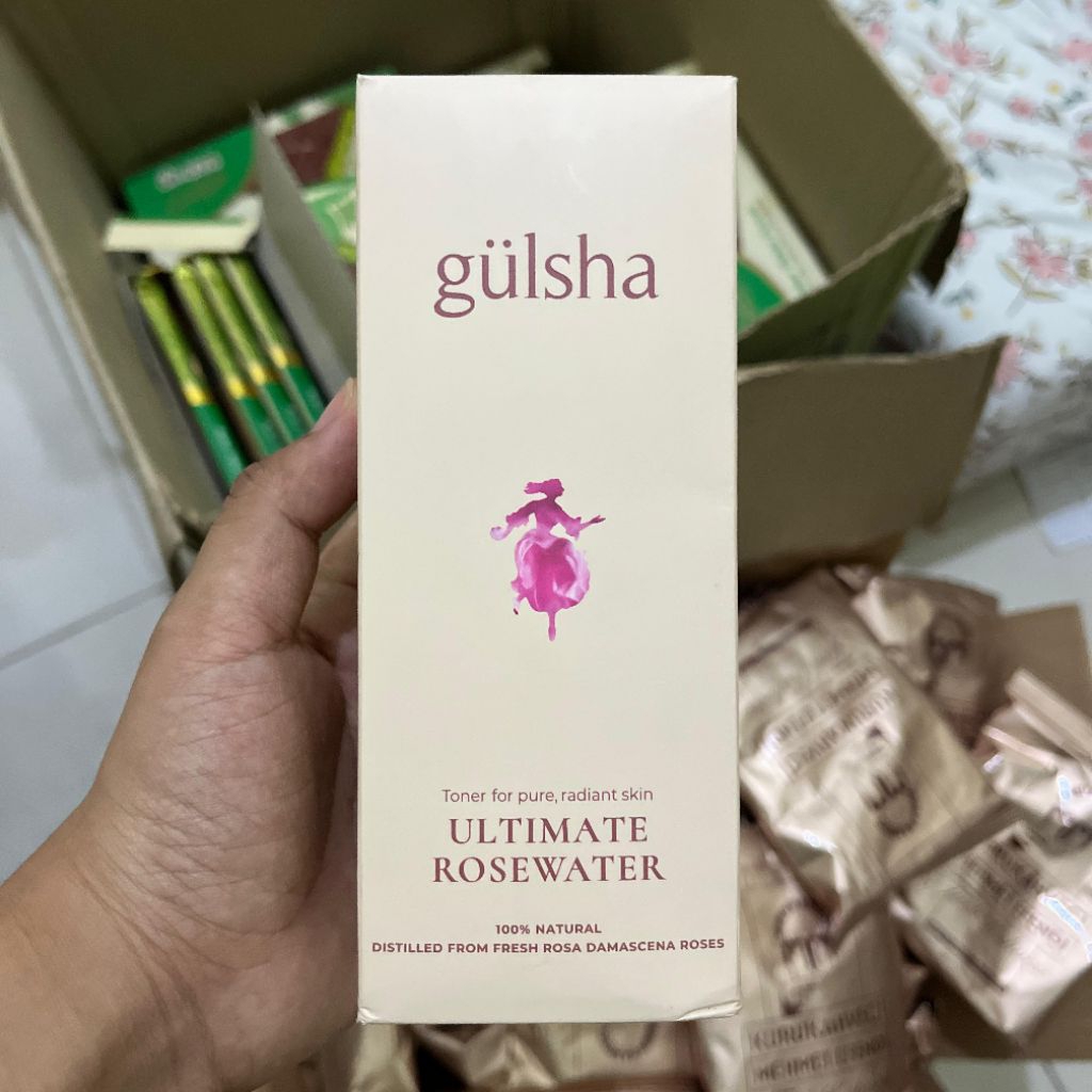[READY] Gulsha Rose Water Turki | Toner Wajah VIRAL | Turkiye Gul Suyu | Skincare Turkey | Air Mawar