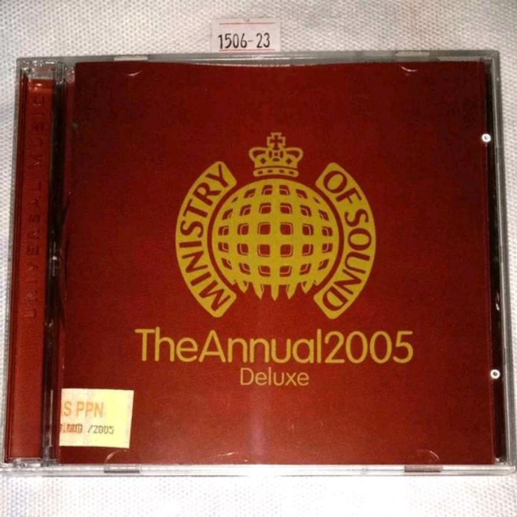 CD Ministry Of Sound The Annual 2005 Deluxe Adam Freeland Scissor Sister The Crystal Method Tears Fo