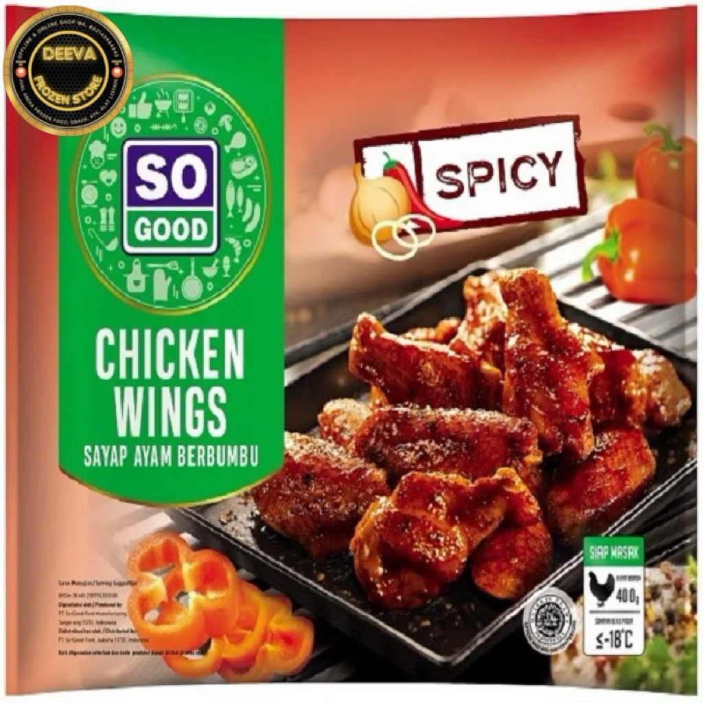 

So Good Spicy Wings 400g