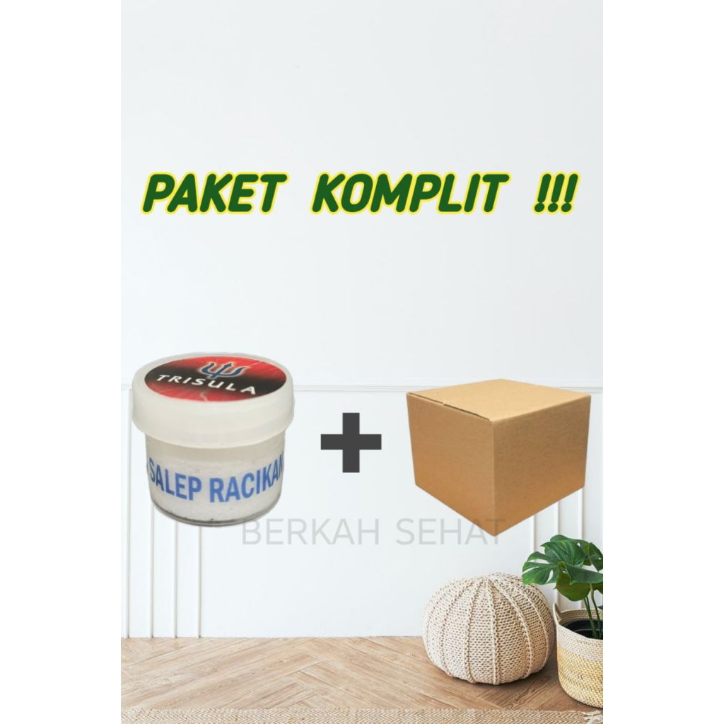 PAKET KOMPLIT SALEP RACIKAN DOKTER SPESIALIS KULIT  AMPUH & MANJUR  