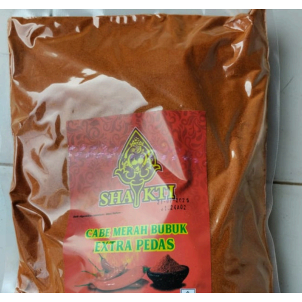 

CABE SHAKTI 1 KG | CABE MERAH BUBUK EXTRA PEDAS | CHILI POWDER | BUBUK CABAI