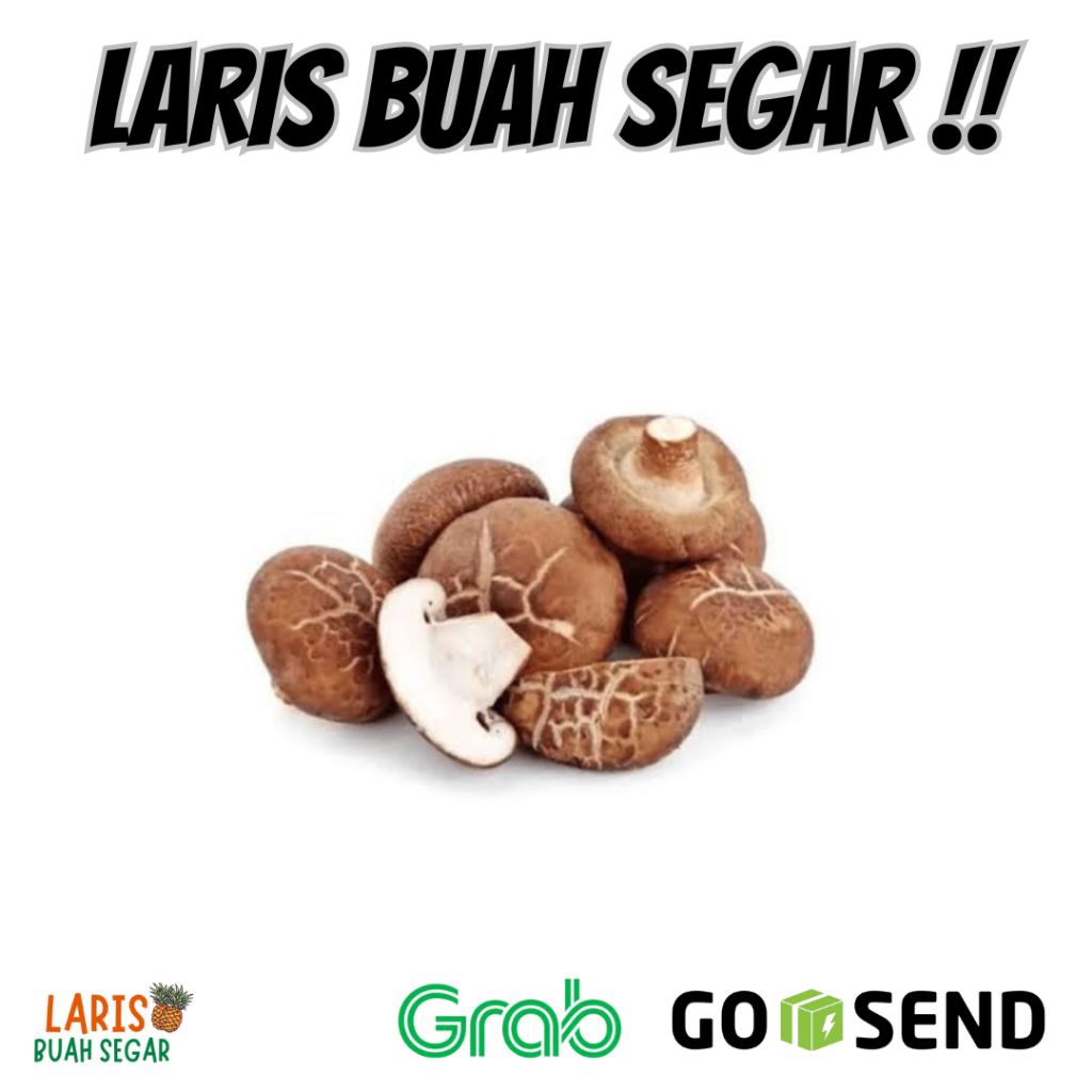 

JAMUR SHITAKE 1 PACK 200 GRAM