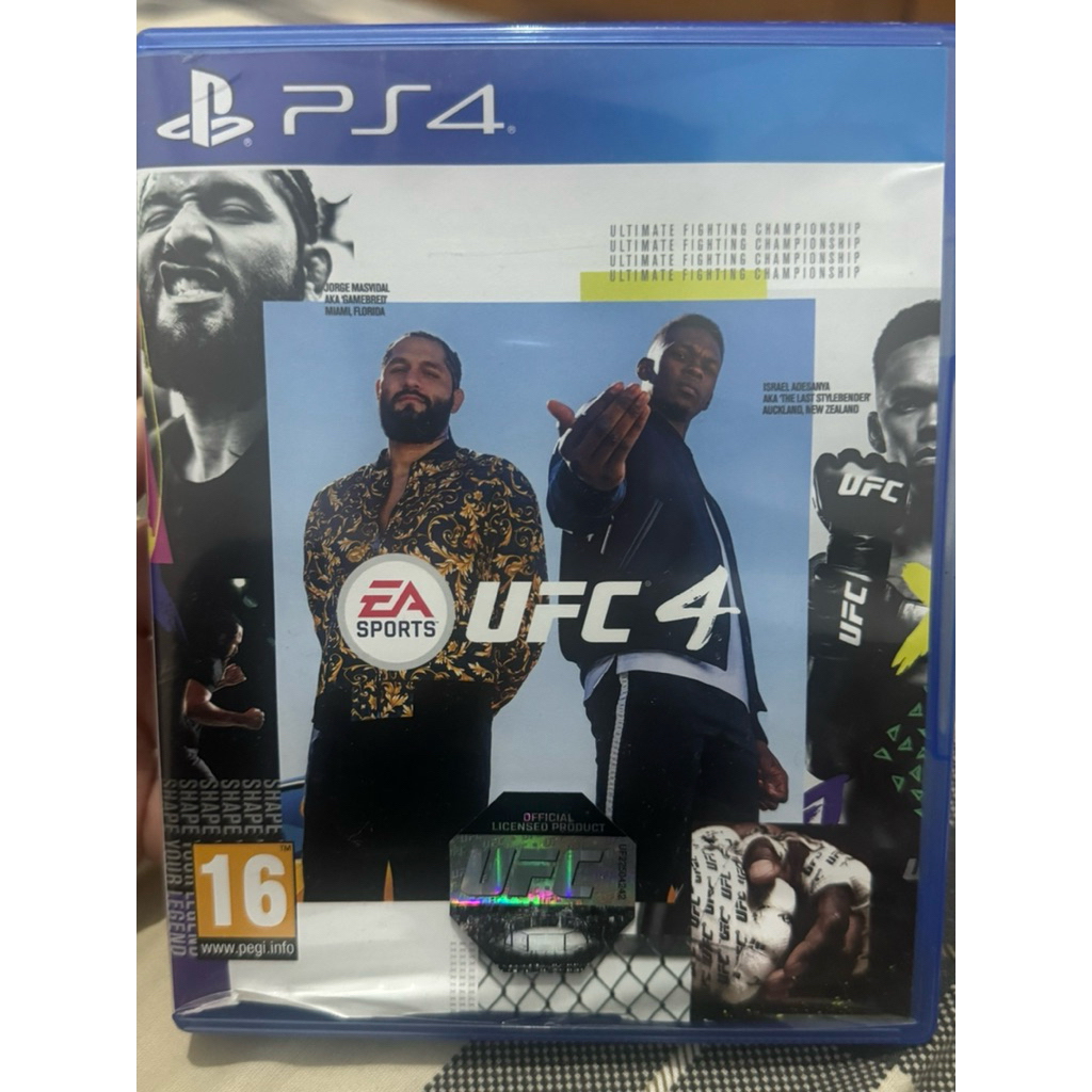 KASET BD PS 4 UFC 4 REG 2