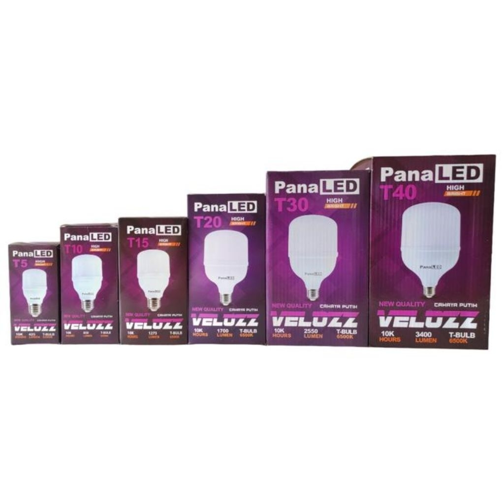 Lampu LED PANALED VELOZZ E27 40 Watt 50 Watt 60 Watt