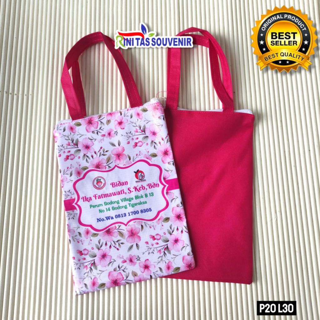 

Tas Bidan KIA Resleting Tas Souvenir Bidan KIA Tas Buku KIA Tas Bidan Murah