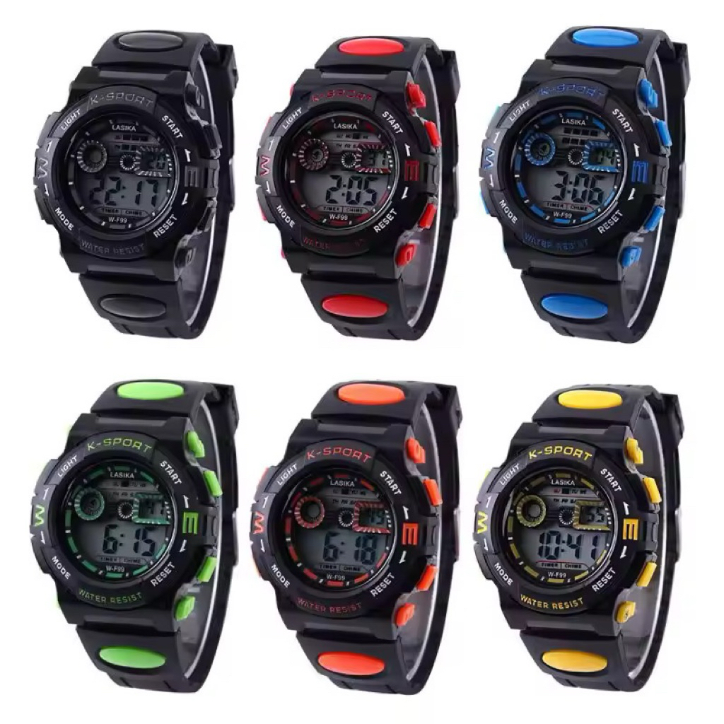 jam tangan anak lasika f99 original