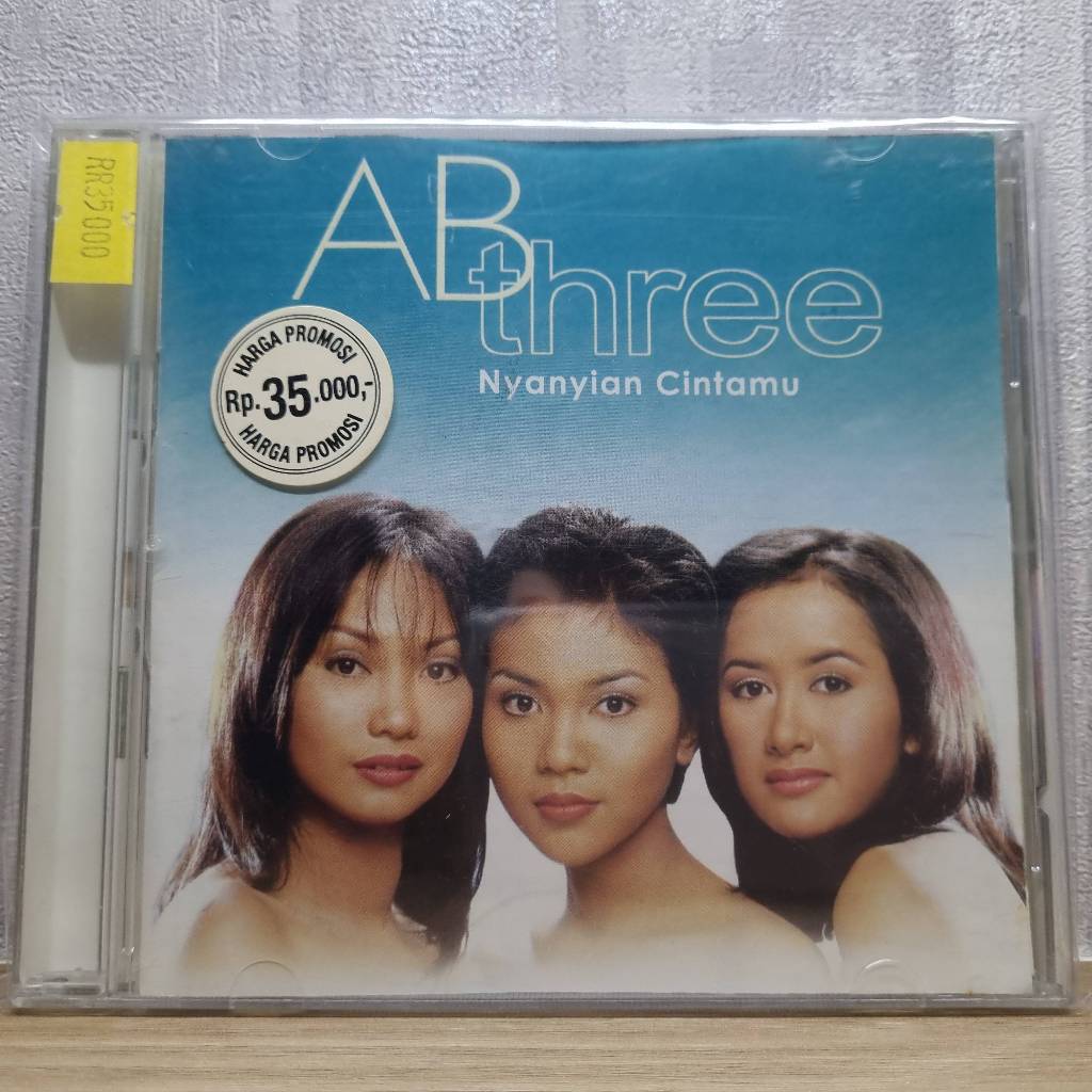CD AB Three - Nyanyian Cintamu (CD lokal original)