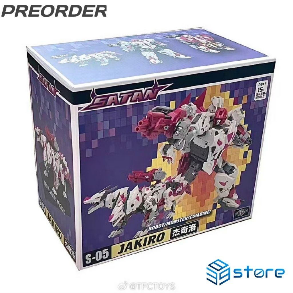 TFC Toys S-05 Satan Jakiro Transformers Hun-Gurrr Abominus