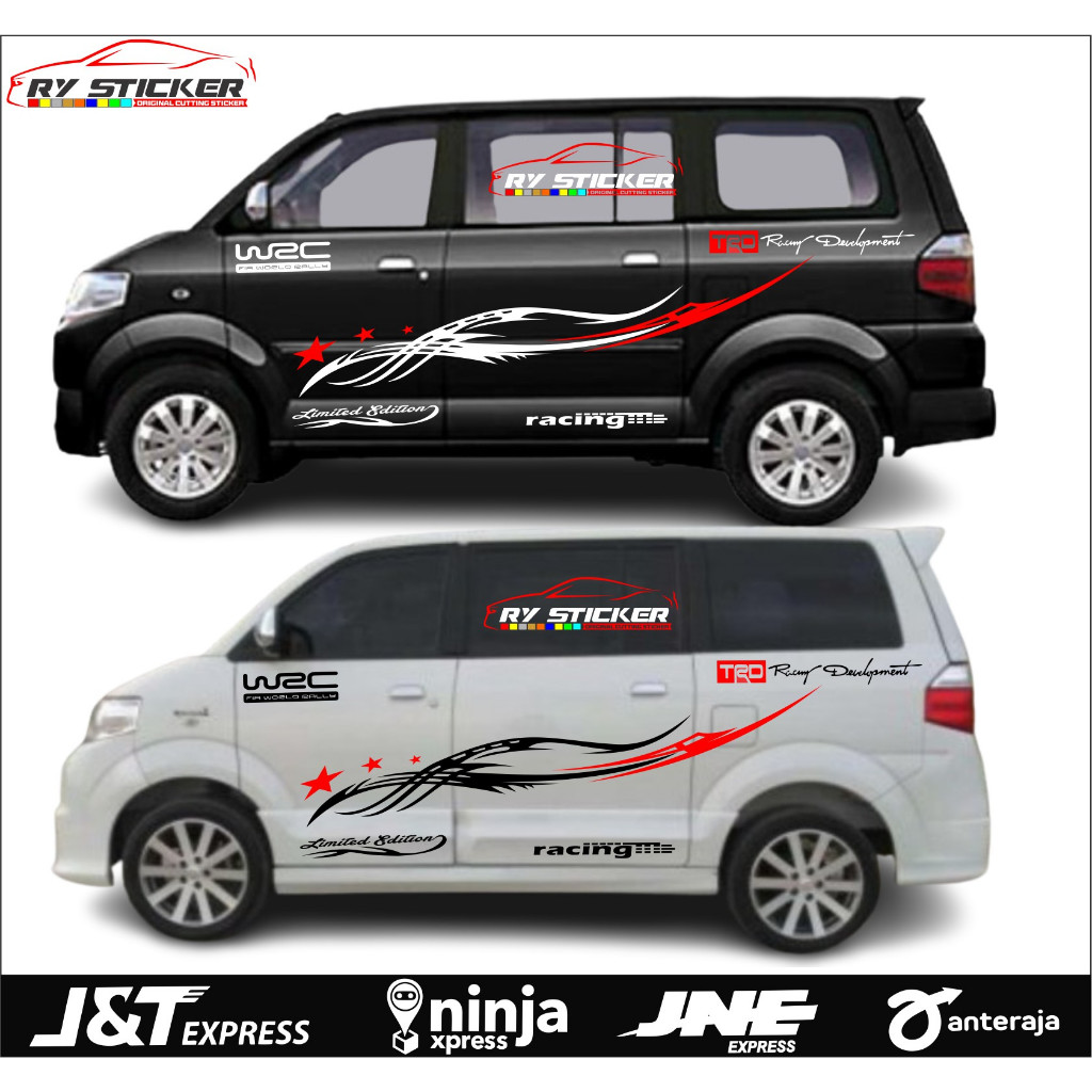 COD Cutting Stiker Mobil Apv Arena Terbaru Sticker List Apv,Grandmax Murah