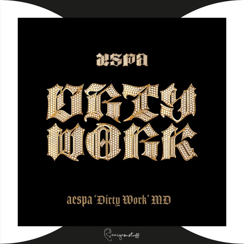 AESPA DIRTY WORK OFFICIAL MERCHANDISE / MD / MERCH