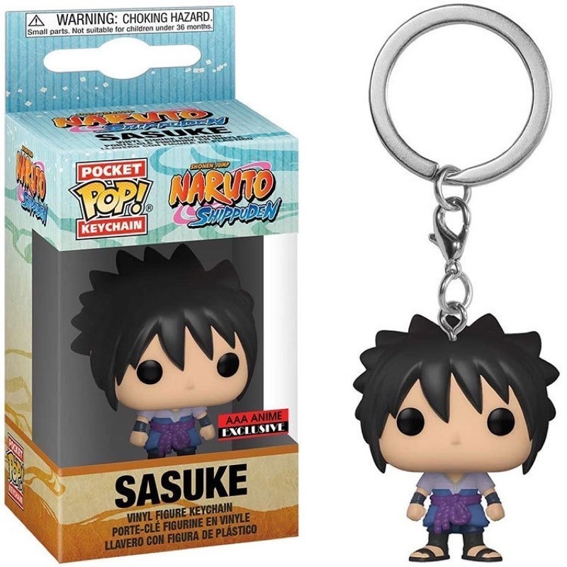 FUNKO POCKET POP KEYCHAIN GANTUNGAN KUNCI NARUTO SASUKE