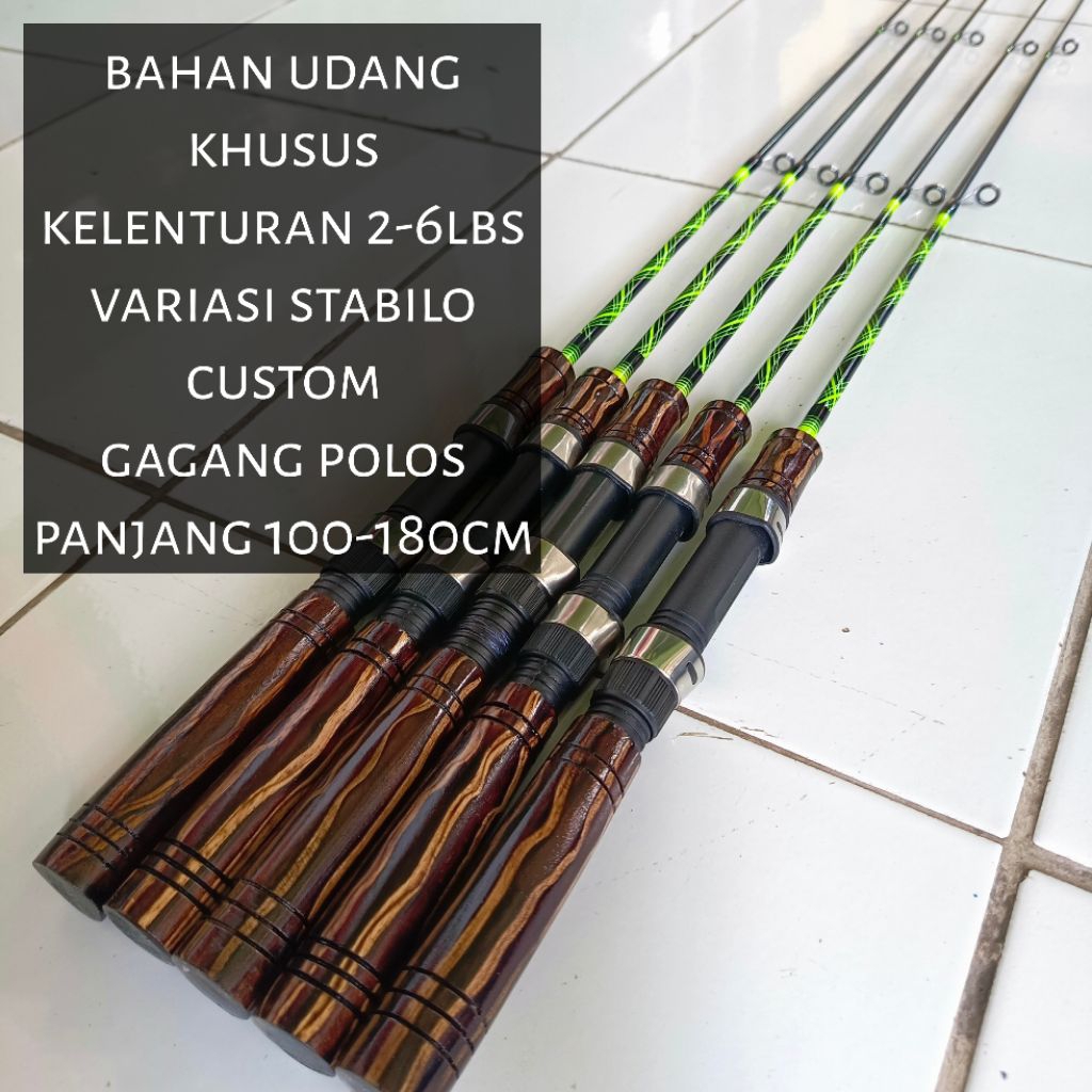 COD Joran Pancing Udang galah custom Terbaru