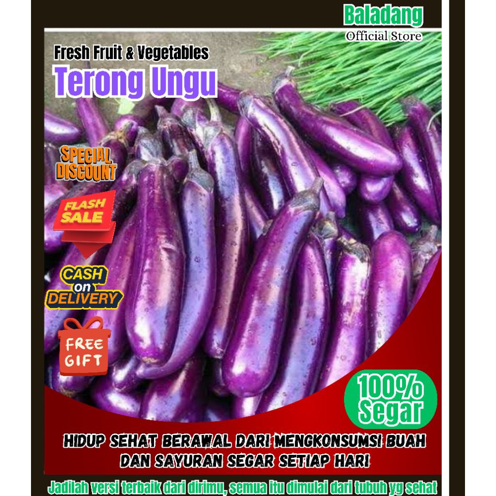 

BOS - Terong Ungu Segar 1 Kg