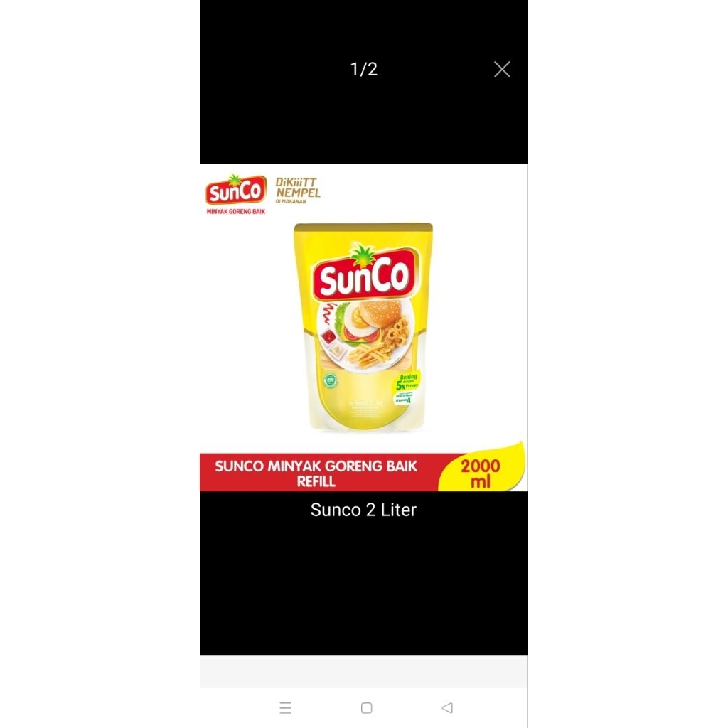 

sunco 2liter (Harga 1an ya ini)