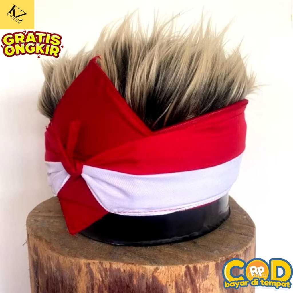 Udeng Merah Putih ABK Udeng Rambut