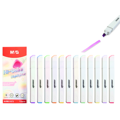 

M&G Highlighter Hi-Cube AHMU1672 - Stabilo tidak mudah kering