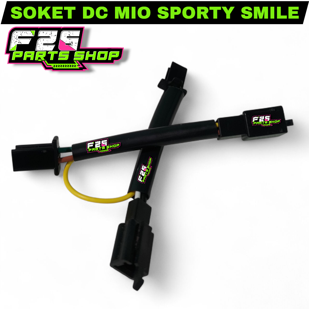 Kabel Soket Rubah Arus Dari AC Ke DC Mio Sporty Smil Soul Karbu Socket Sambungan Rubah Kelistirakan 