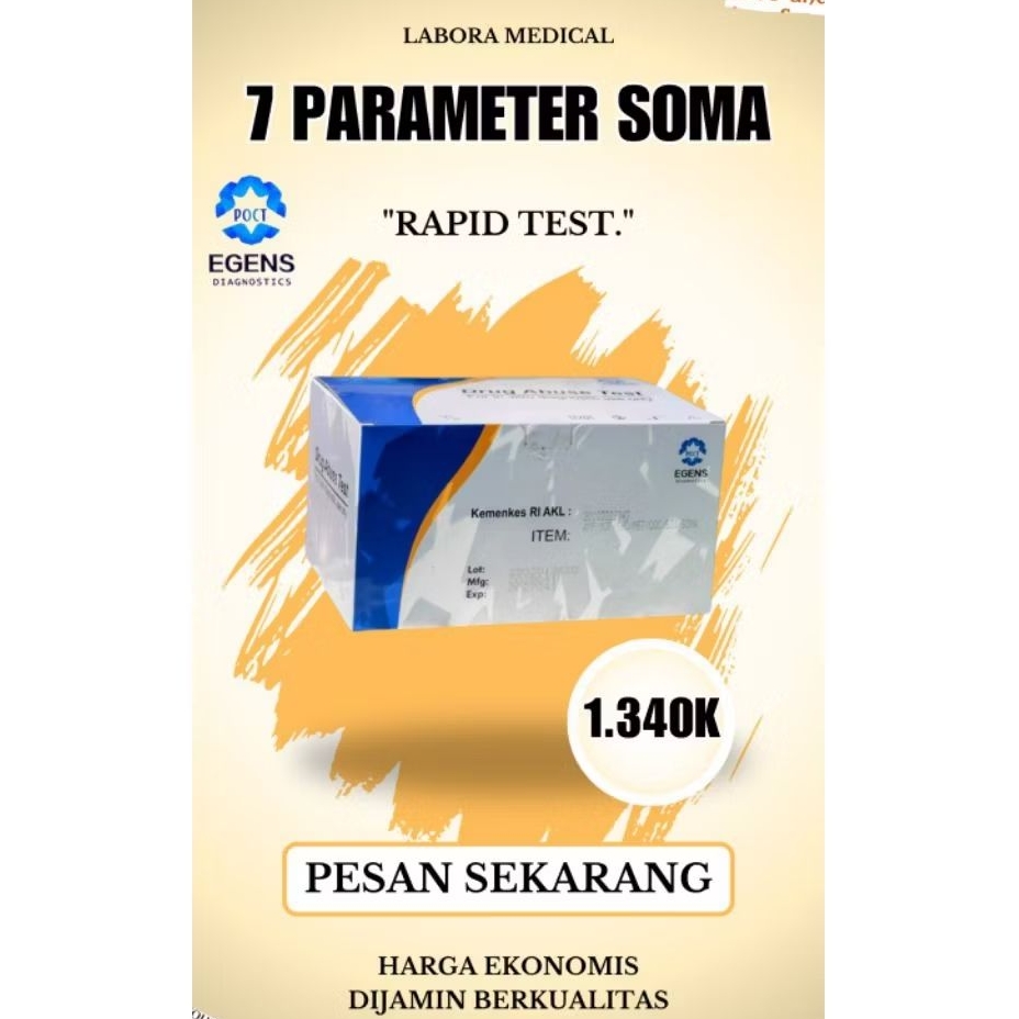 Alat tes narkoba 7 Parameter SOMA Device