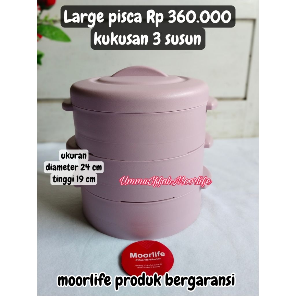 kukusan 3 susun mini pisca//pisca moorlife