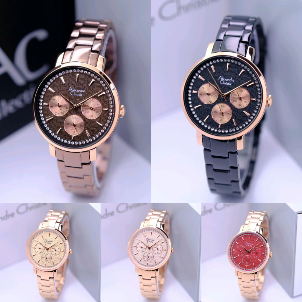 ORIGINAL Jam Tangan Wanita Alexandre Christie AC 2A10/AC2A10/AC 2A26/AC2A26/AC 2A28/AC2A28/AC 2A34/A