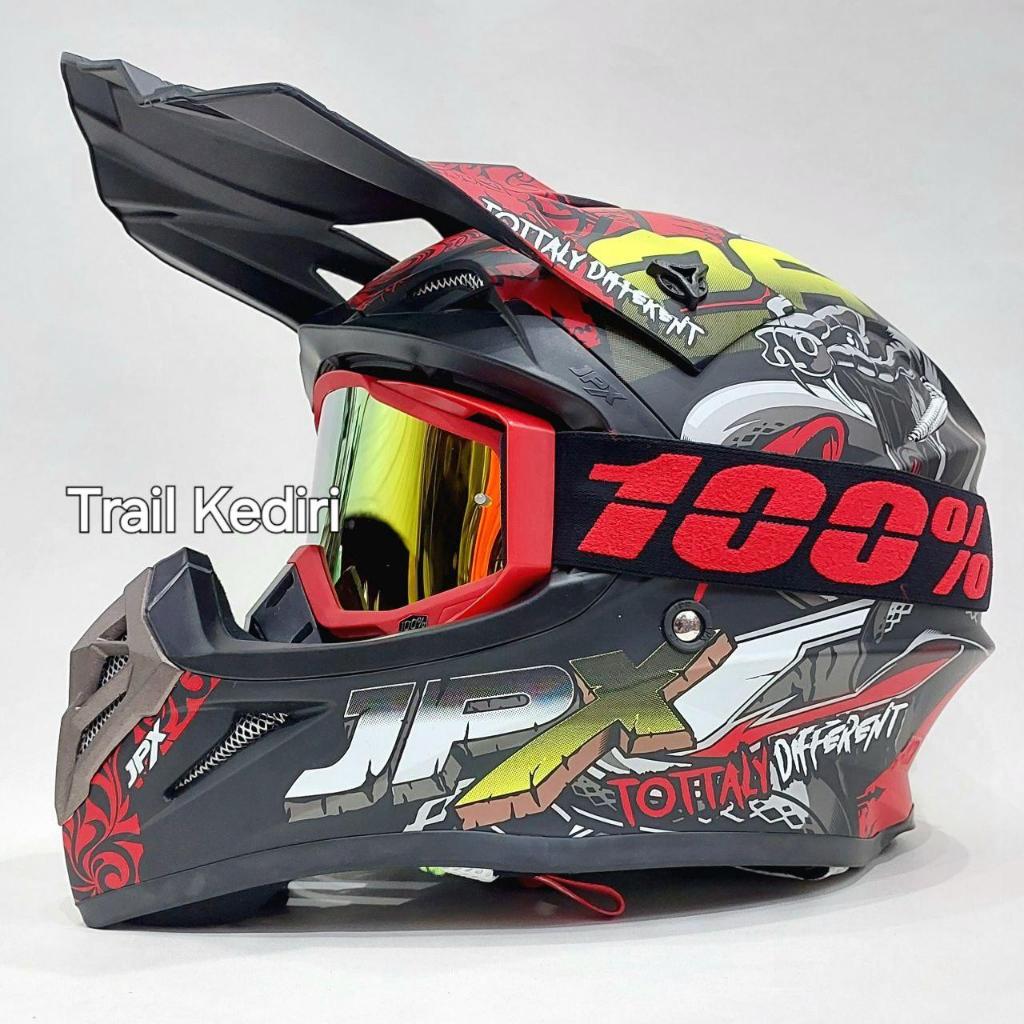 Jpx Cross X16 Fox 1 Black Dop Helm Trail Google