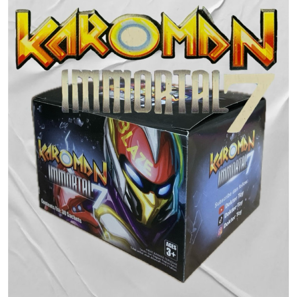 KAROMAN IMMORTAL 7 / MAINAN PUZZLE TEMPEL / MAINAN PUZZLE 3D KAROMAN