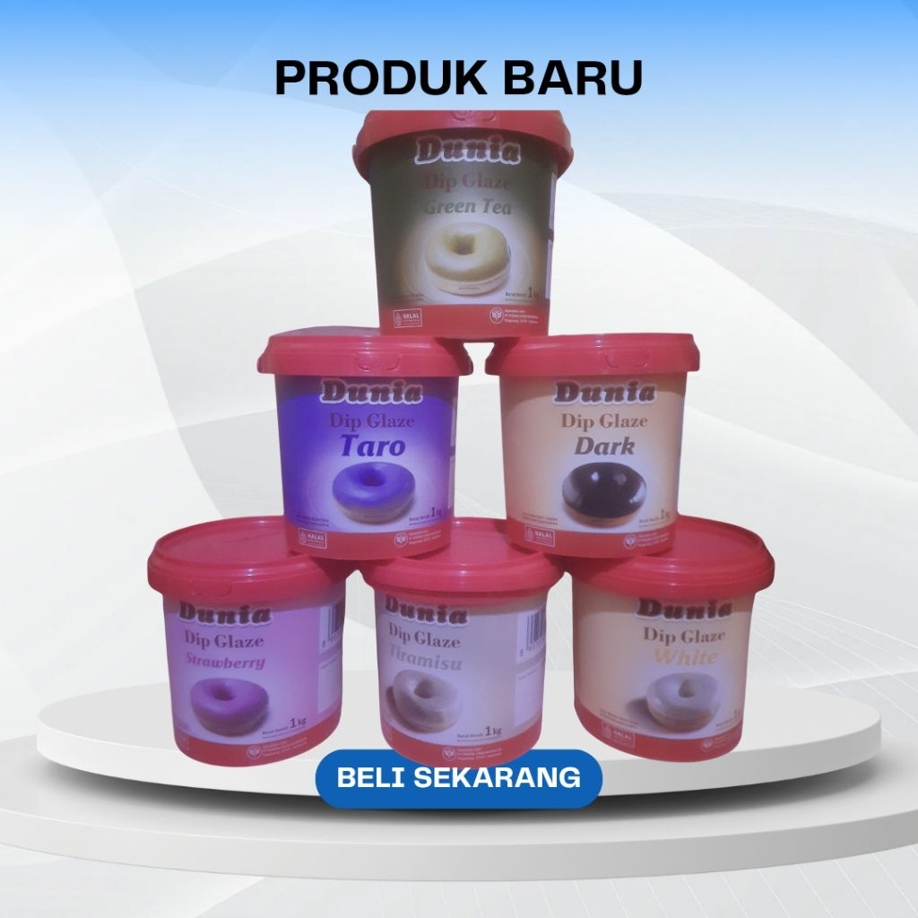 

Dunia Dip Glaze 1kg Varian Rasa