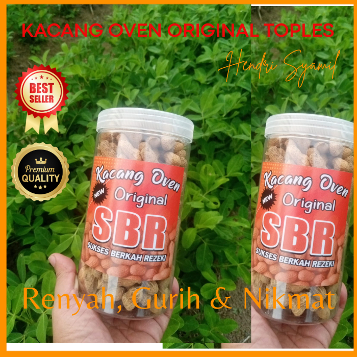 

Kacang Sangrai Oven Toplesan 300g | Kacang Kulit Gurih Renyah