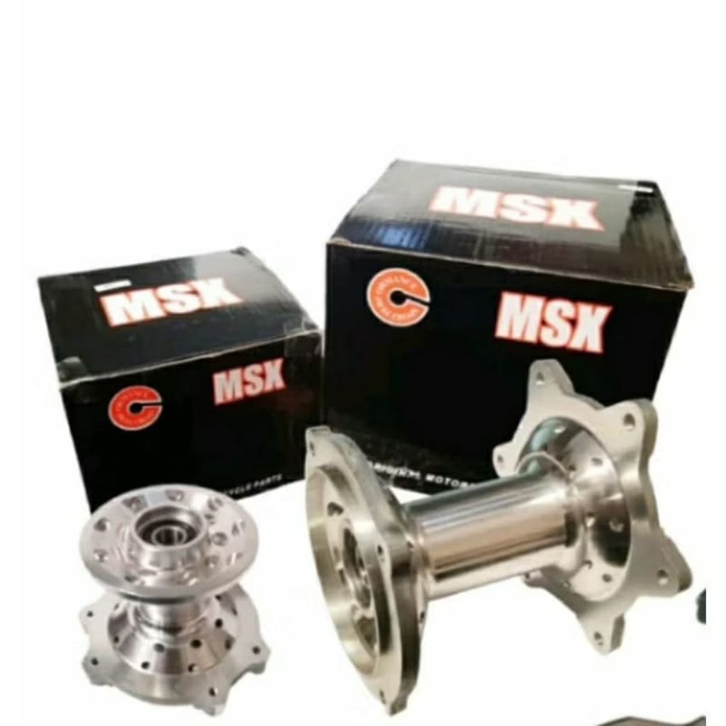 Tromol Depan belakang CRF 150 Tromol crf set Depan Belakang Crome silver