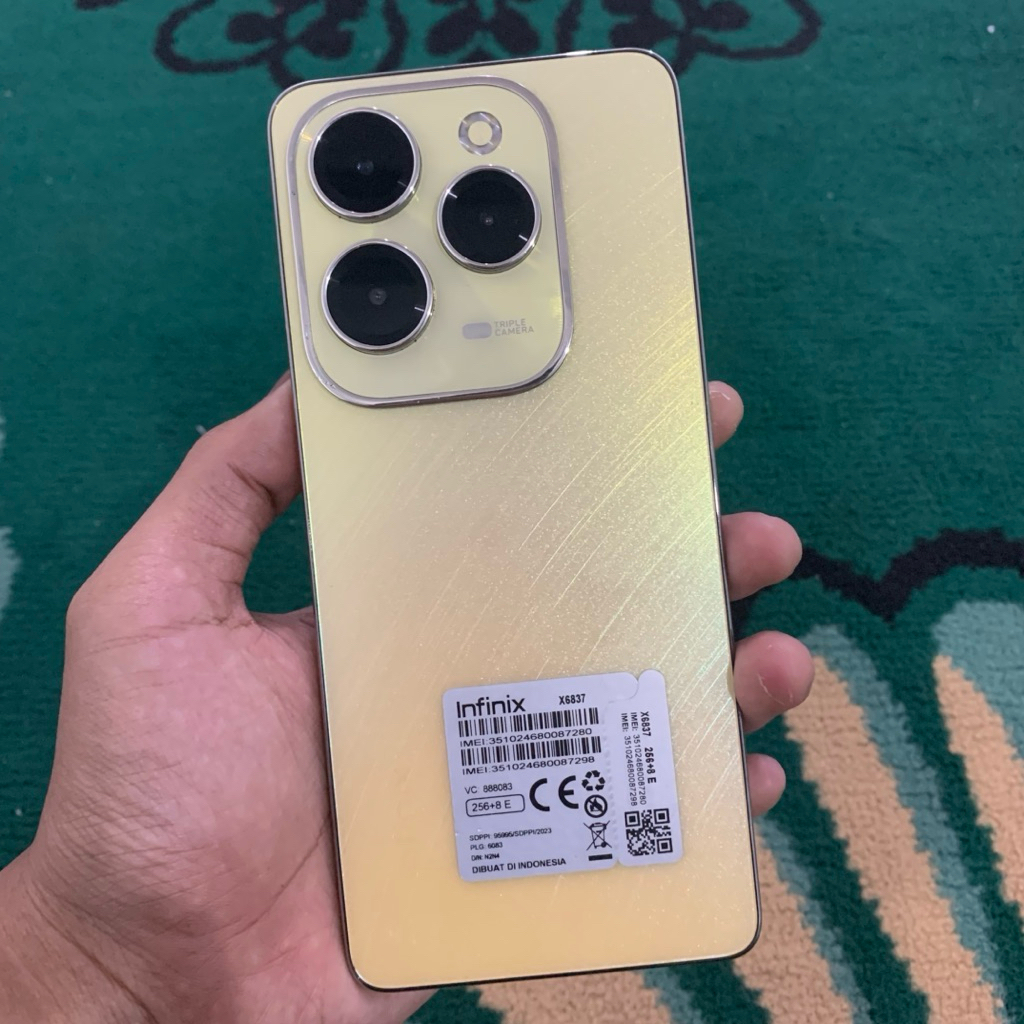 INFINIX HOT 40 PRO 8/256 NORMAL ORIGINAL | HP SECOND MURAH BERGARANSI