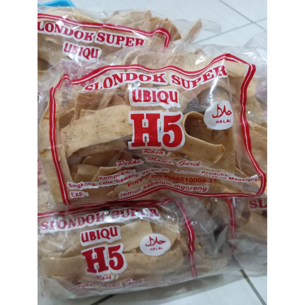 

SLONDOK H5 PACKING - 1 BAL ISI 10 PCS