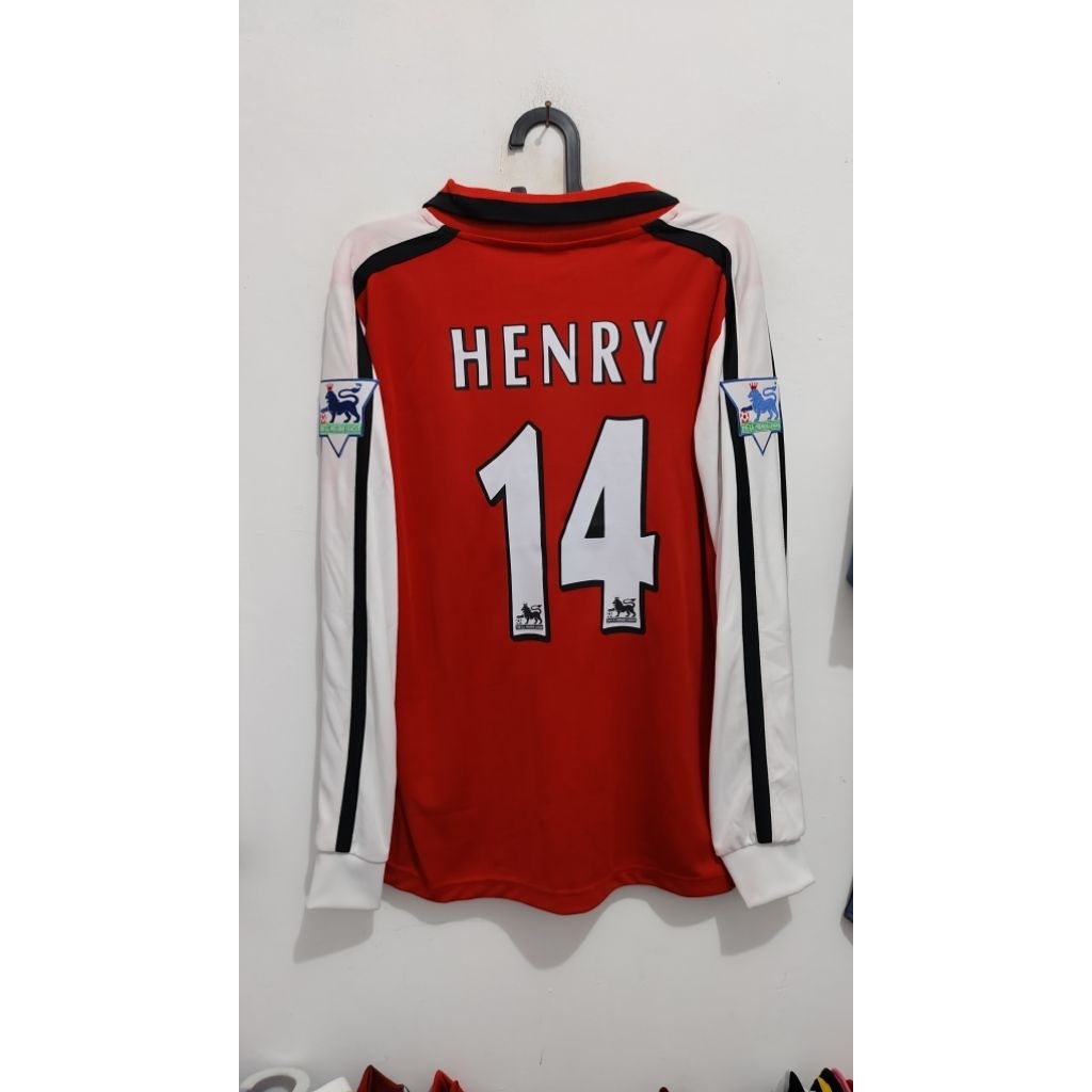 jersey retro Arsenal Henry size S L