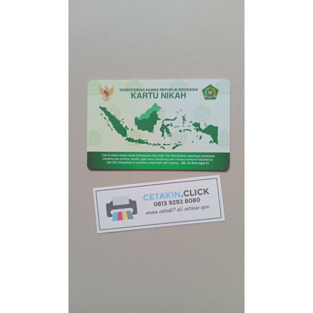 

Cetak Kartu PVC Murah Tinta Artpaper