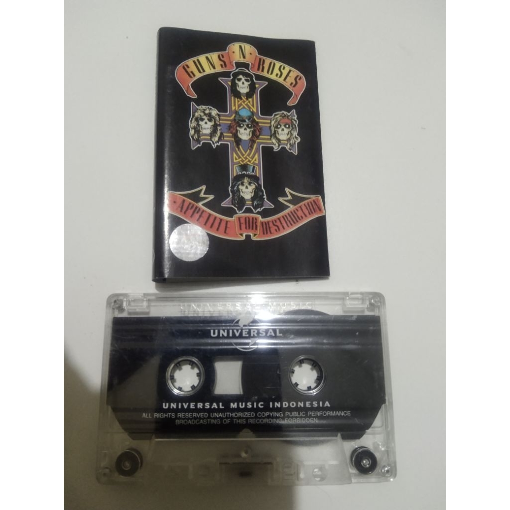 Kaset Original Guns N Roses - Appetite for Destruction
