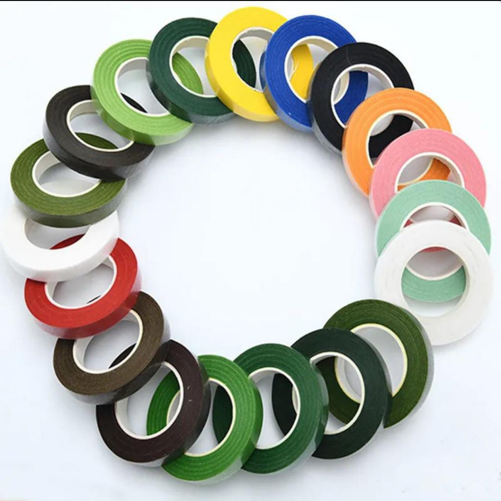 

floral tape warna uk 30 yard besar