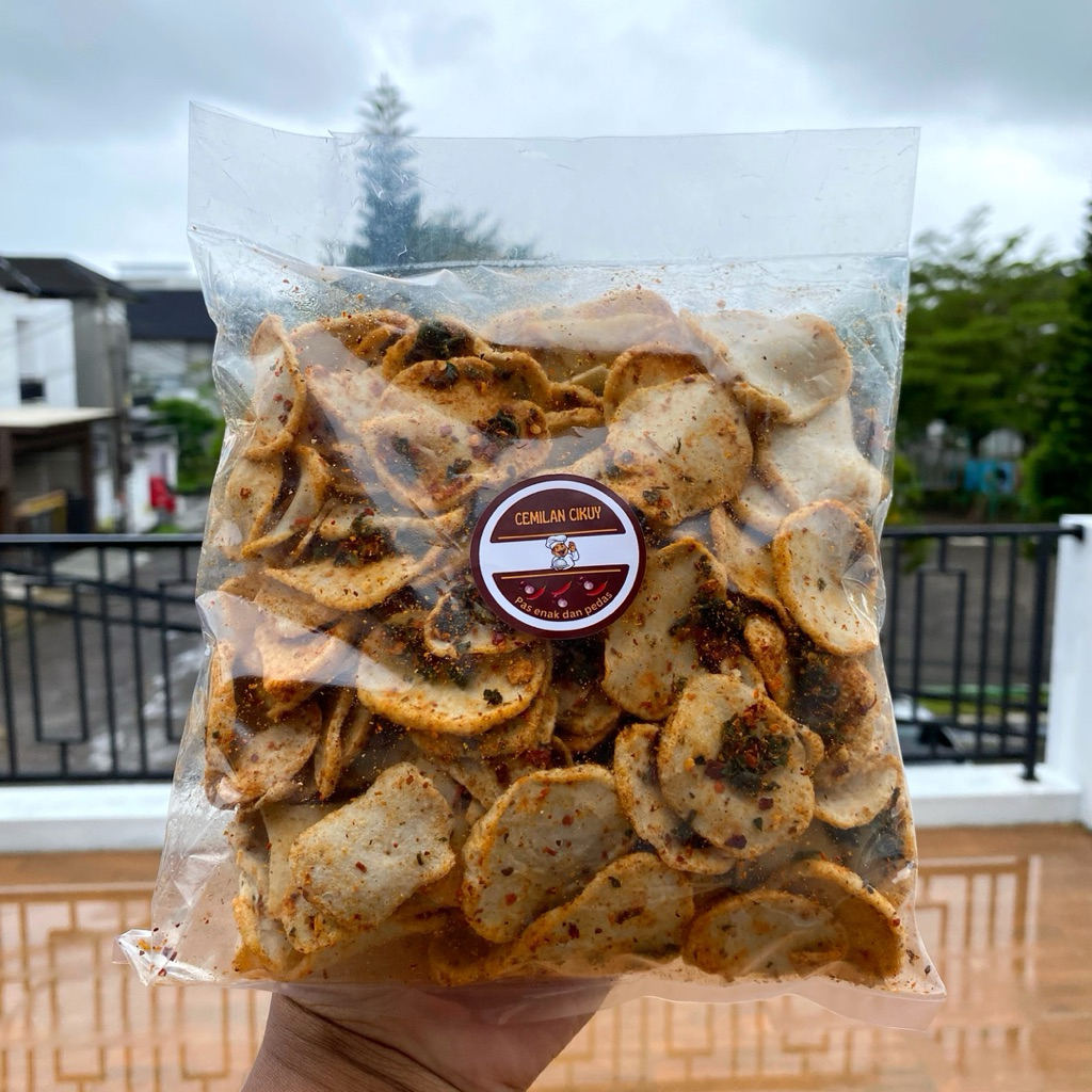 

BASRENG TIPIS DAUN JERUK PEDAS 250GR