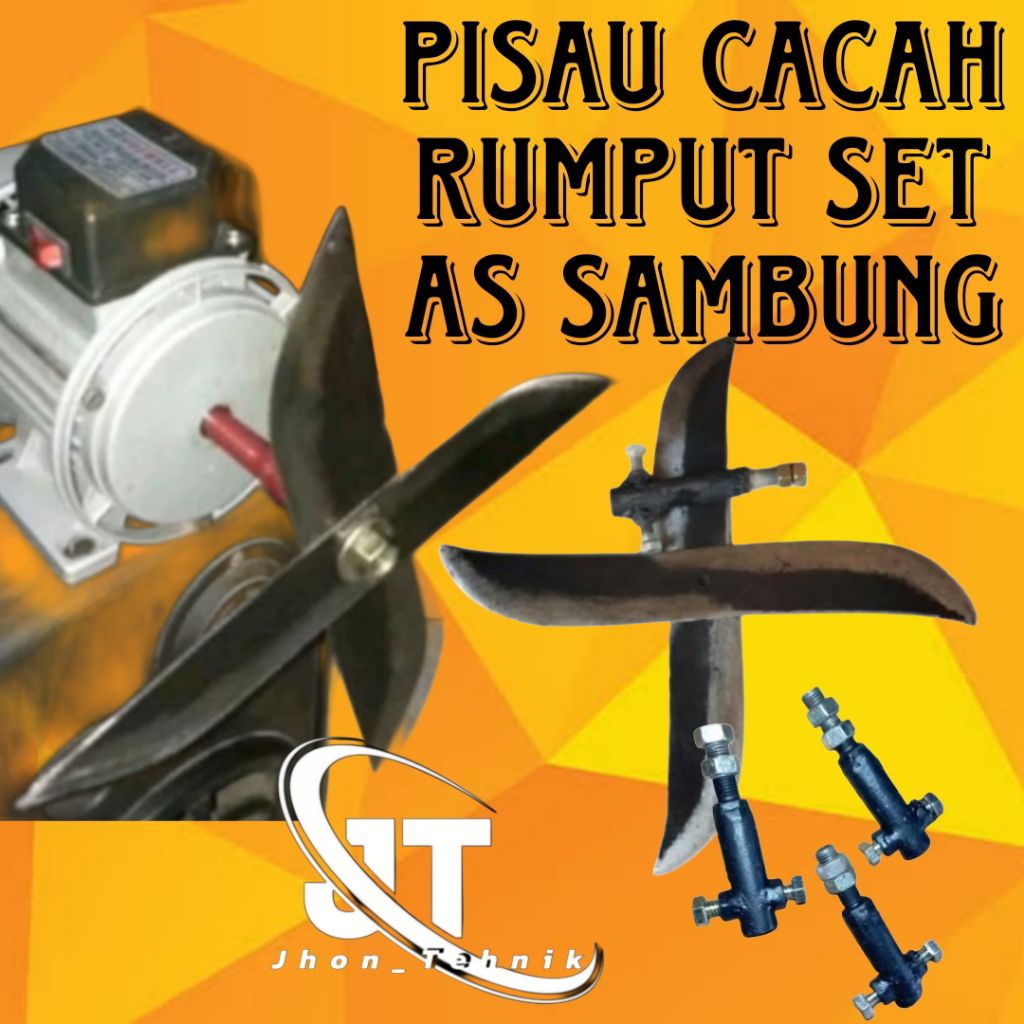 Pisau Pencacah Rumput Pakan Ternak